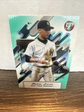 2025 Topps Pristine - Derek Jeter #189 Aqua Refractor /199