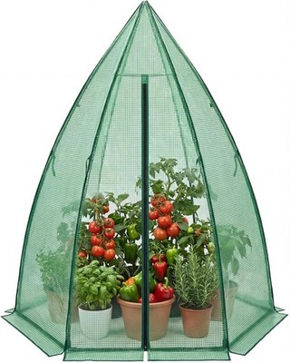 Garvee Mini Greenhouse Outdoor,54''x54''x71'' Portable Garden Greenhouse for Plants