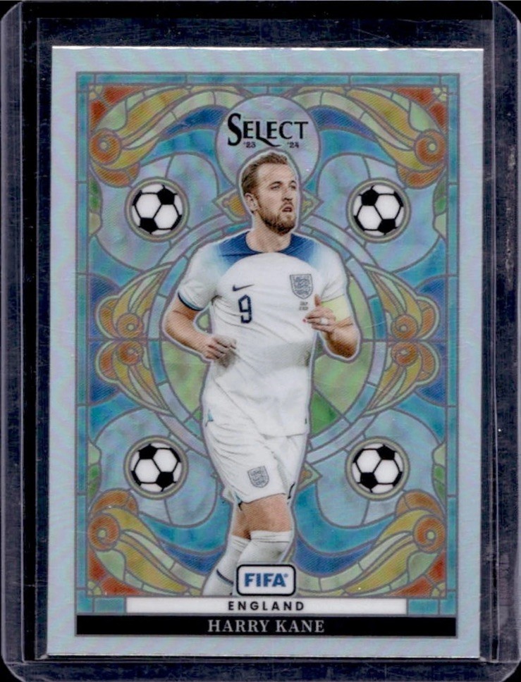 2023 Select FIFA Harry Kane Stained Glass #3 England