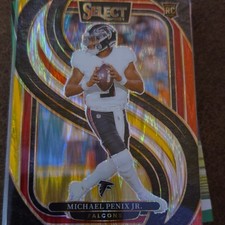 2024 Panini Select Prizm Michael Penix Jr. #110 Premier Rookie Falcons NFL