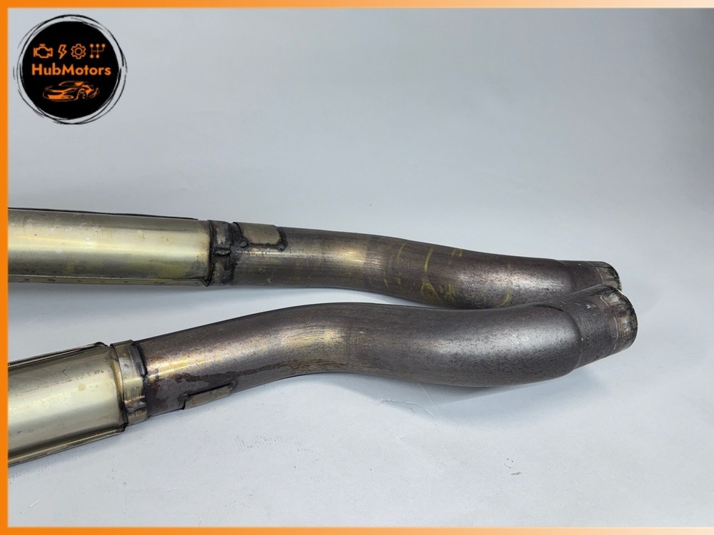 03-19 Maserati GranTurismo M145 Quattroporte Exhaust Downpipes Set OEM