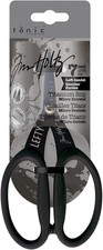 7In Left Handed Titanium Snips Tim Holtz Non-Stick Micro Serrated Scissors 7"