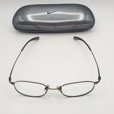 Nike with Flexon Sunglasses Frame Only 4009-200 Brown Metal Full Rim 52-20-145