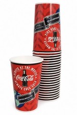 Vintage Coca-Cola United Artists Theatre Paper Drink Cups Promo Concession 18