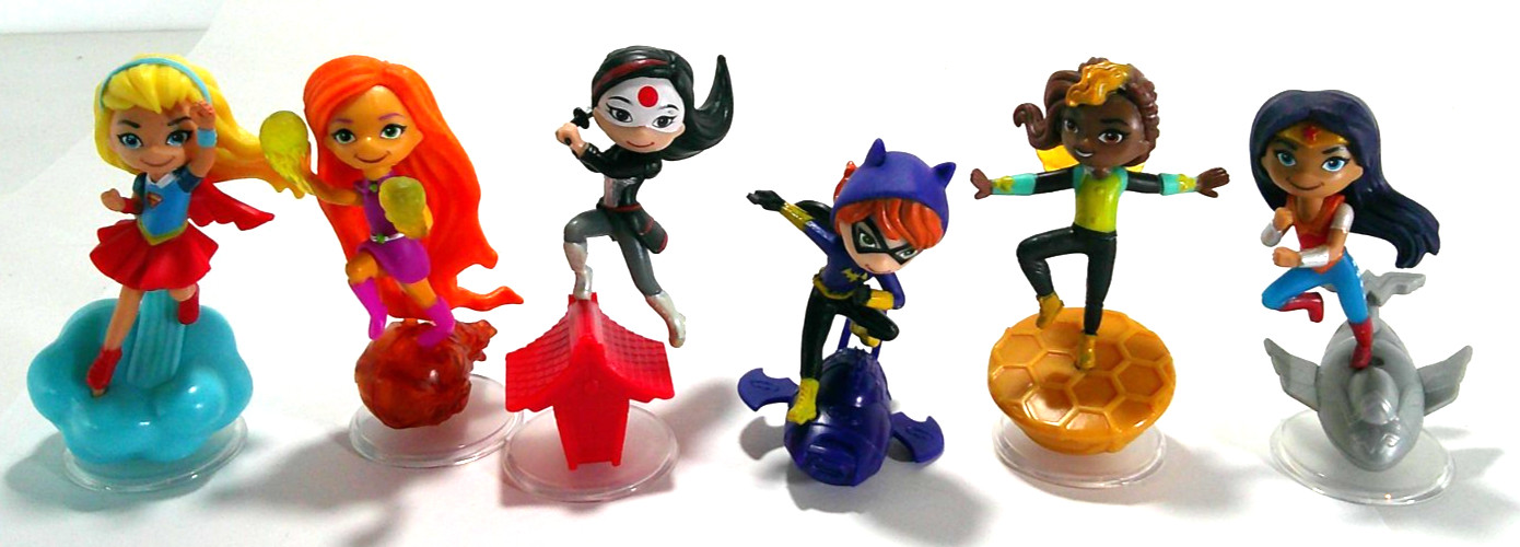 S Supergirl Wonder Girl No Boxes
