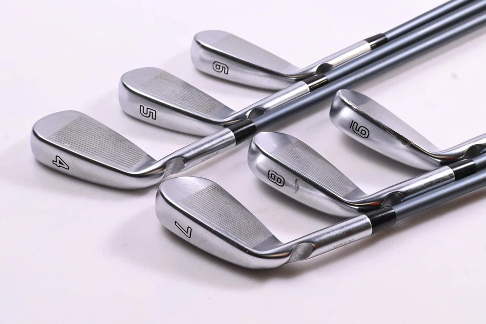 Ping i525 Irons / 4-9i / Black Dot / Regular Flex Ping Alta CB Slate AWT Shafts - Image 4 of 4