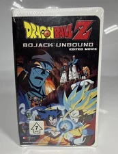 NEW Dragon Ball Z Bojack Unbound VHS Sealed DBZ Movie Gohan Goku Vegeta