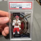 2023 Select - Premier Level Patrick Mahomes II #140 Silver Prizm Die-Cut PSA 10