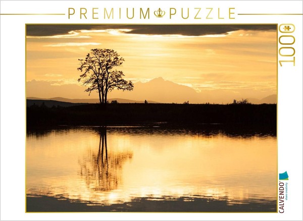 Calvendo Puzzle Evening Atmosphere | 1000 Pieces, Finished Size 25.2 × 18.9 In (-image