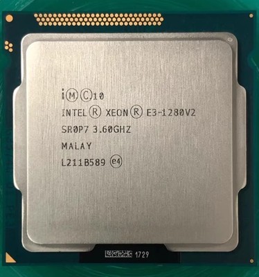 Intel Xeon E3-1280 V2 LGA-1155 CPU Processor 1280V2 SR0P7 3.60GHz Quad-Core 69W