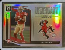 Trey Lance - Rookie - 2021 Donruss Optic - Legendary Logos - Silver Prizm #LL-18