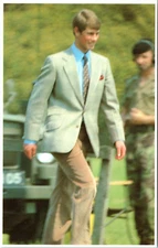 Prince Edward in 1982 - Royal Family - Sovereign Series #4 - Chrome Postcard