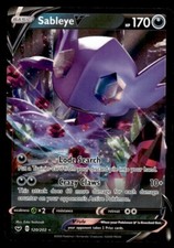 Pokémon TCG Sableye V Sword & Shield Base Set 120/202 Holo Ultra Rare