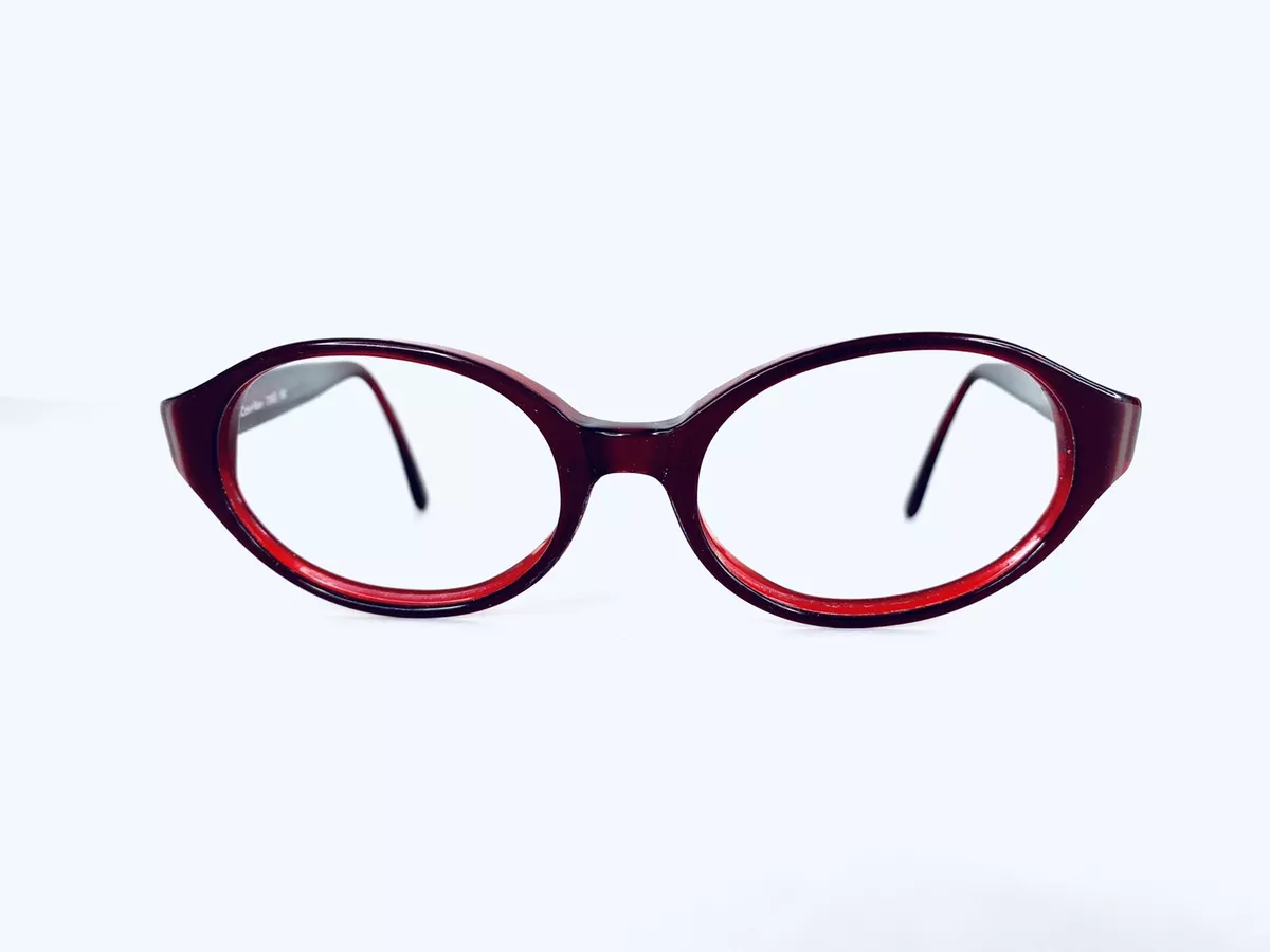 Calvin klein red glasses top