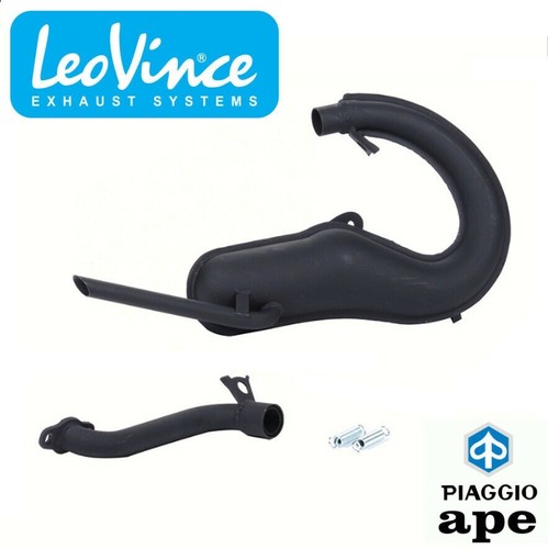 Marmitta Sportiva LeoVince TT Hand Made Per Piaggio Sfera RST 50 - Omologata UE Con Collettore Riducibile E Prestazioni +20%