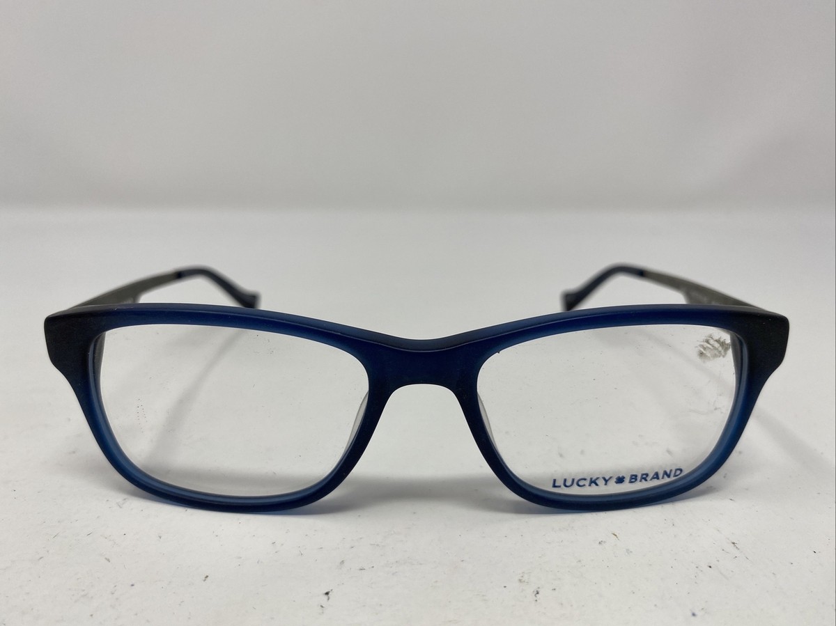 Lucky Brand D807 MATTE BLUE 48-16-130 Plastic Full Rim Eyeglasses