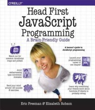 Head First JavaScript Programming: A Brain-Friendly Guide - Paperback - GOOD