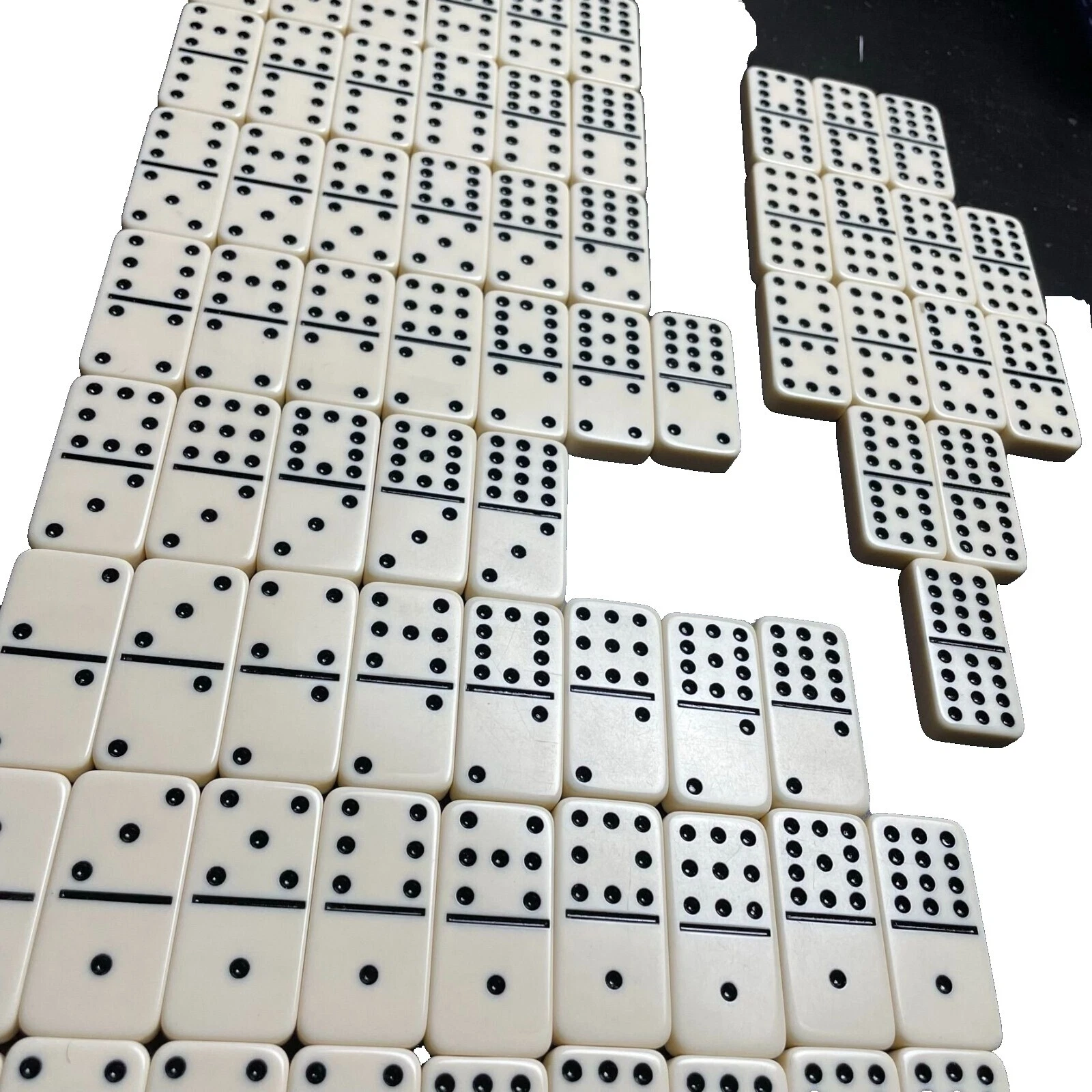 Piezas de juego de Hueso de baldosas y piezas