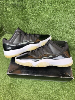 Nike Air Jordan 11 Retro Low 72-10 Size AV2187-001 OG Bred