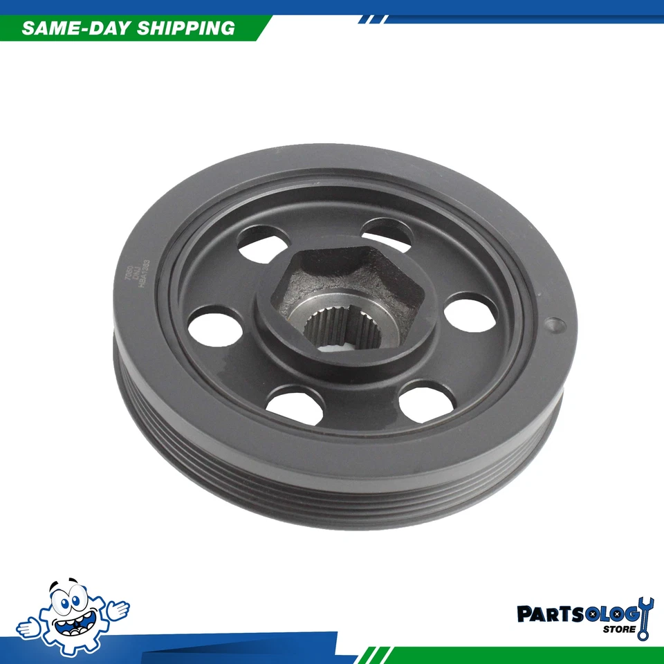 DNJ HBA1383 New Harmonic Balancer For 07-08 Honda Fit 1.5L L4 SOHC 16v - Image 2 of 3