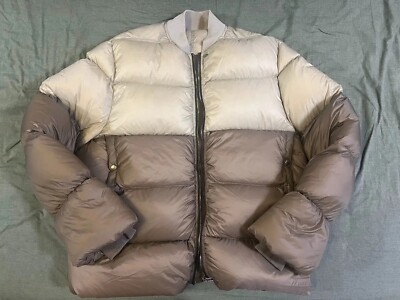 Rick Owen s Color block Puffer