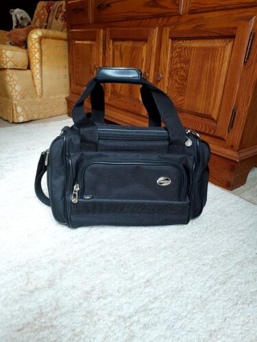 American Tourister Carry On Bag Black Great Condition  - Picture 1 of 13
