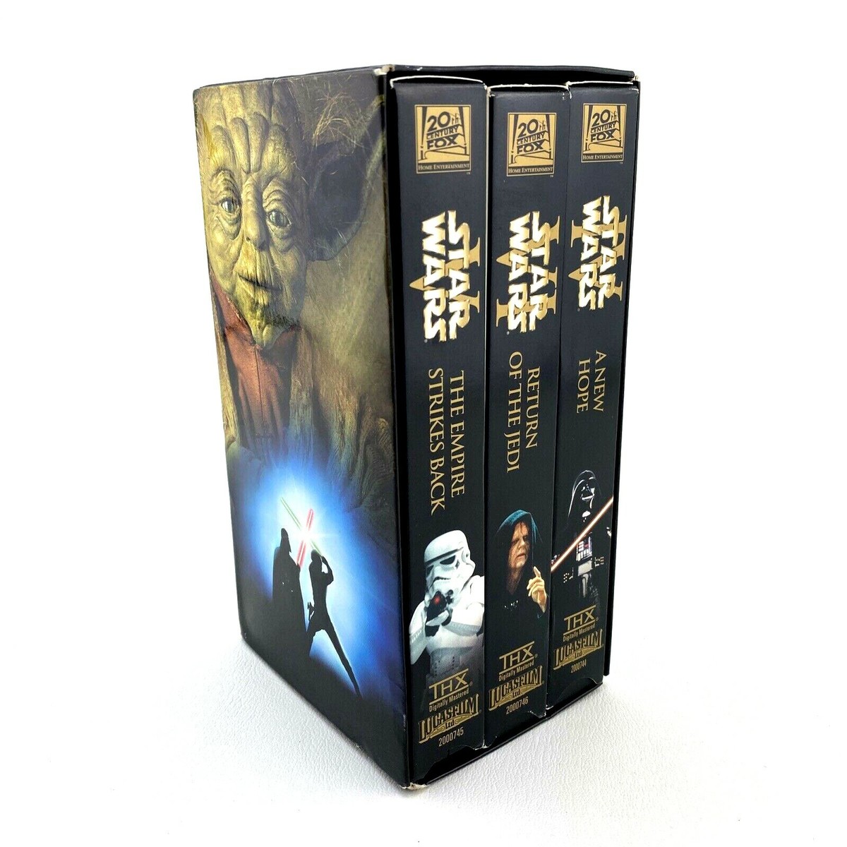 Star Wars VHS Episode 4 5 6 THX Mastered Cassette Vintage