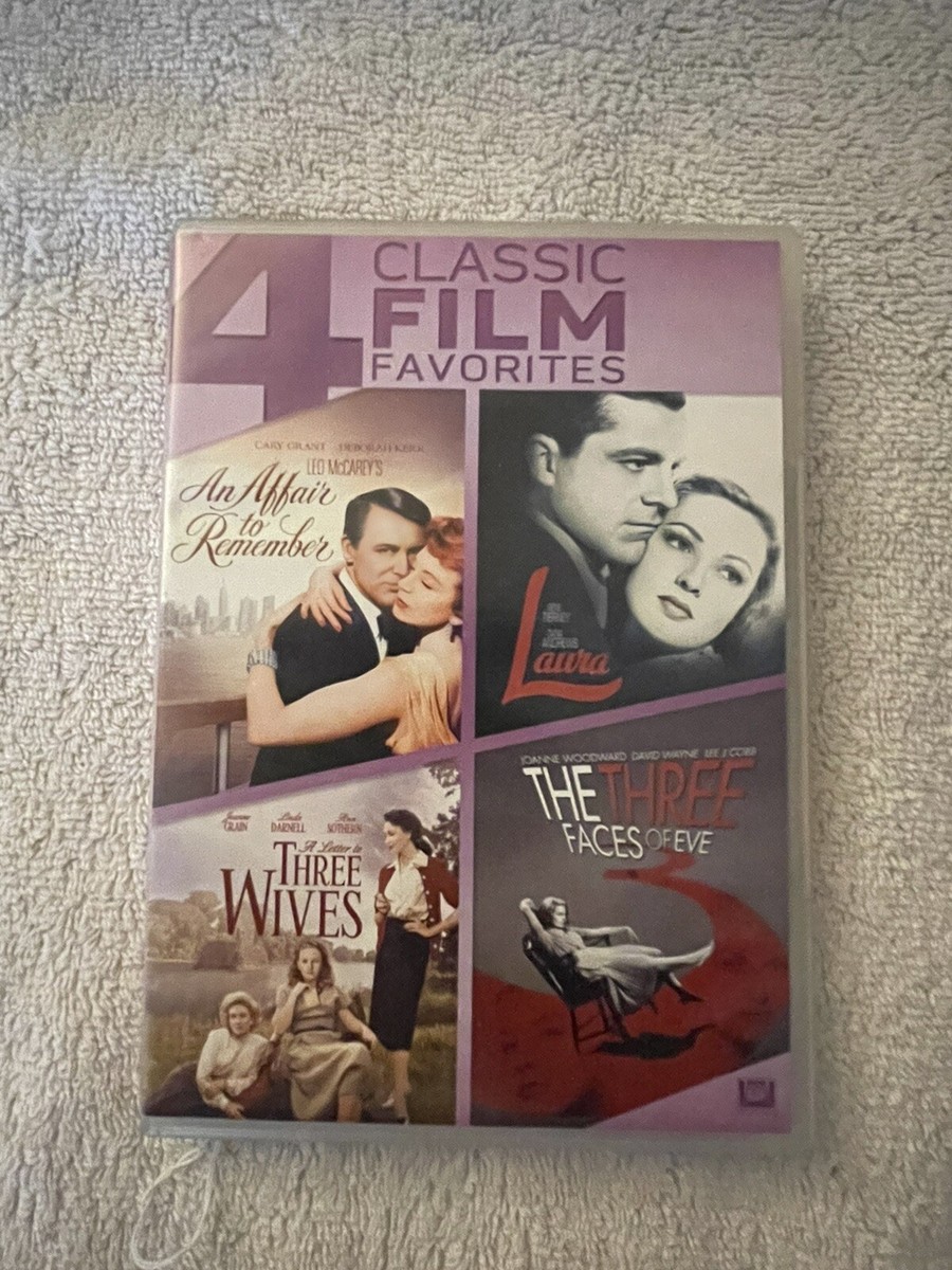 20TH CENTURY FOX 4 Classic Film Favorites~(2014, 4 DVD)~An