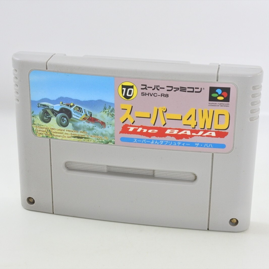 Super Famicom SUPER 4WD THE BAJA Cartridge Only Nintendo 2339 sfc