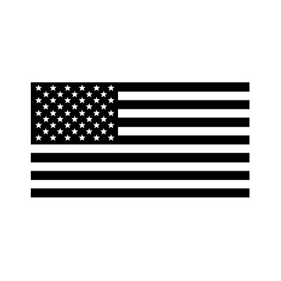 2x American US Flag Vinyl Decal Sticker Different colors & size for Cars/Windows