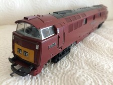 HORNBY R352 DUMMY CLASS 52 WESTERN COURIER D1062 LOCO MAROON GC NON POWERED