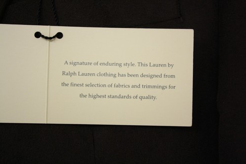 Ralph Lauren Blazer Sport Coat Brown Suede 38 REG Lined 2 Button NWT Suit Jacket - Picture 8 of 12