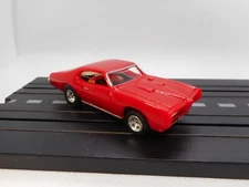 MODEL MOTORING 1969 GTO HARDTOP BODY ONLY AURORA THUNDERJET