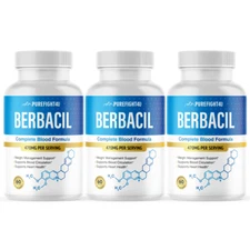 Berbacil Capsules, Complete Blood Formula-3 Bottles