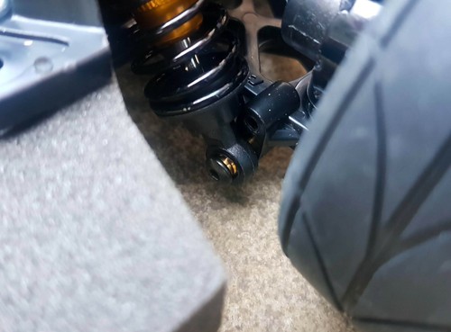 4 amortiguadores ajustables de aleación RC 1/10 para chasis Tamiya TT-02 TT02 - Imagen 18 de 29