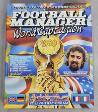 Football Manager World Cup Edition 1990 Commodore 64/128 Nuovo