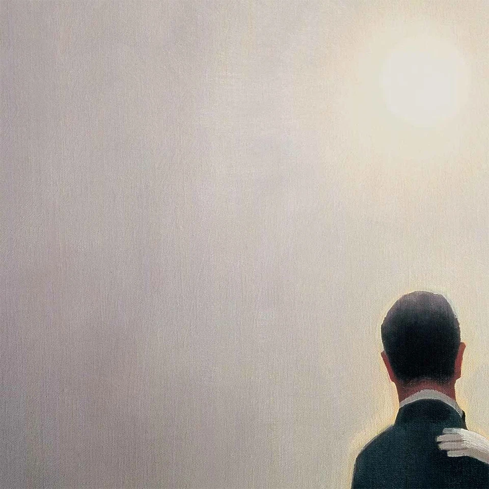 32W"x47H" DANCE ME TO THE END OF LOVE de JACK VETTRIANO - CON LONA DE SOL ESTRELLAS Foto 3 de 4