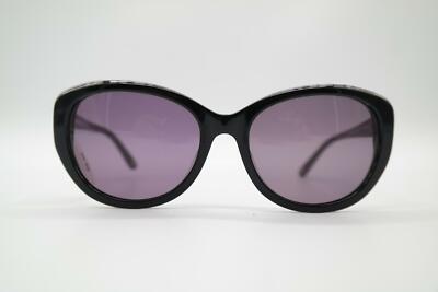 Vintage Gerry Weber GW 7095 black white oval sunglasses eyewear NOS