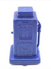 Vintage 1950's 60's Marx Service Station Hy-Test Blue Gas Pump Toy Part Piece