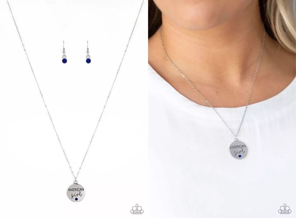 Paparazzi 2024 blue necklace