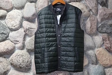 Barbour Essential Gilet Vest Quilted Charcoal Green MKN0920CH91 UK Size Large L