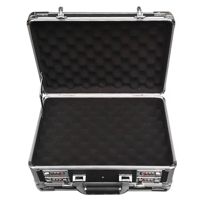 FRITZMANN Kurzwaffen-Doppel-Koffer 36x24cm Pistolenkoffer Revolverkoffer 2-4 Kurzwaffen