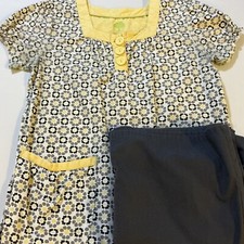 2 Piece Womens Scrub Set Excellent Cond. Sz Sm Cherokee bottom Healing hands Top