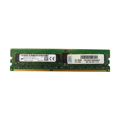Micron MT18JSF1G72PZ-1G9 00D5034 8GB PC3-14900 1866MHz DDR3 Server Memory - Picture 2 of 3