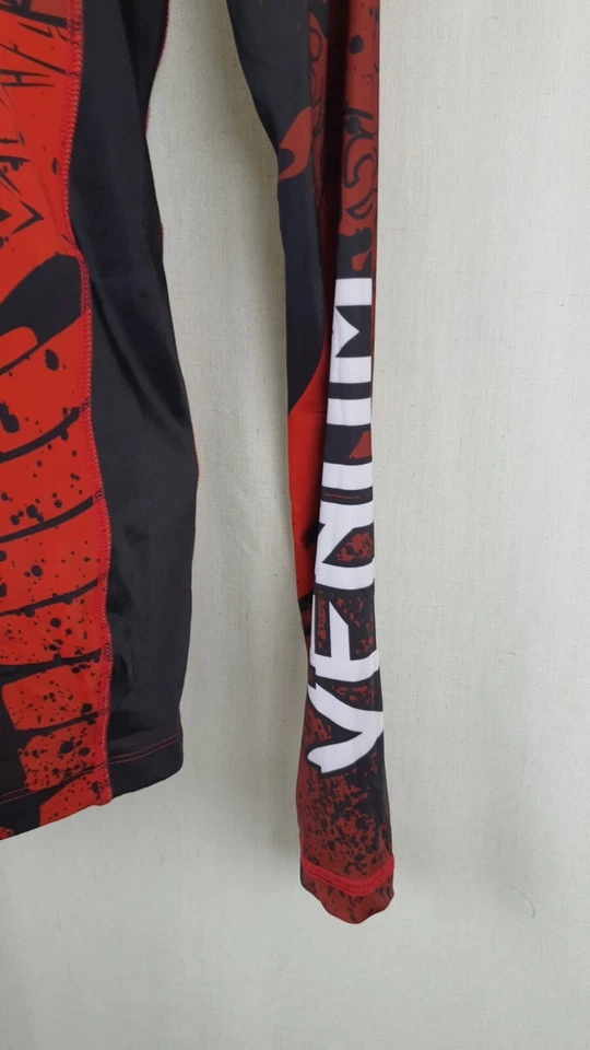 Venum Absolute Crimson Viper Rashguard Manga Larga Talla L CR055 CC 03 Foto 3 de 4