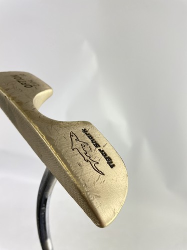 Tiger Shark Brass Putter Option 35.5” Blade /Steel Shaft /Left Handed /7758 - Picture 2 of 22
