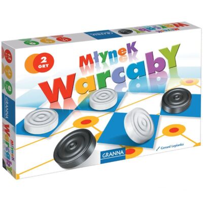 5900221004403 Gra Warcaby Młynek GRANNA 4403 GRANNA