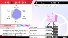 Pokemon Sword and Shield 6iv Shiny Eiscue - FAST DELIVERY 