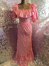 LoveShackFancy Tara Dress Sz 8 Pink Berry Fields AUTHENTIC NWT