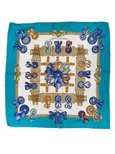 HERMÈS PARIS FOULARD DONNA WOMAN SCARF VINTAGE JHF2283